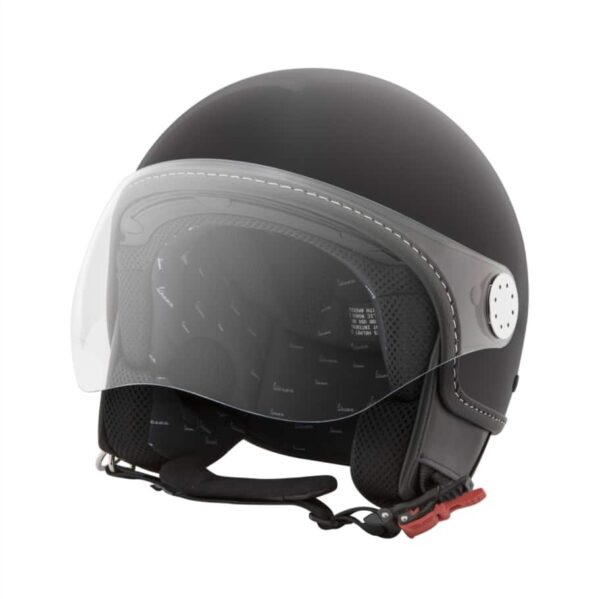 helm visor 3 zwart voorkant
